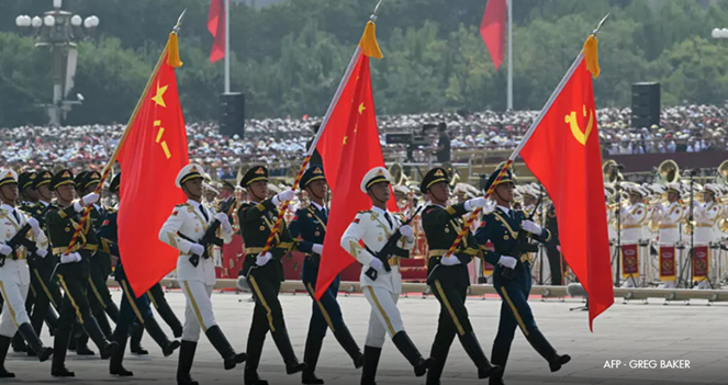 China Stages Massive Military Parade