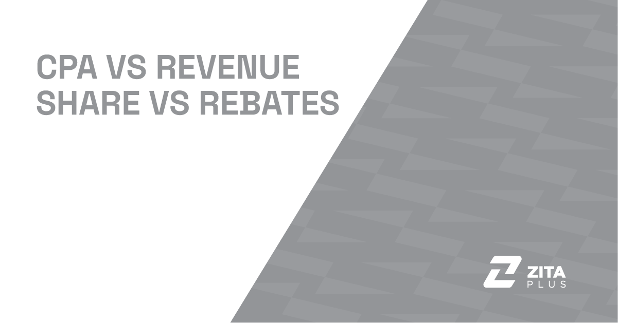 CPA vs Revenue Share vs Rebates: A Detailed Comparison