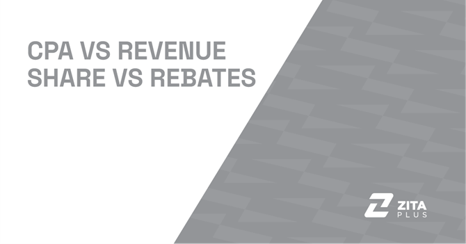 CPA vs Revenue Share vs Rebates: A Detailed Comparison