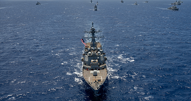 US Implements Iranian Naval Blockade